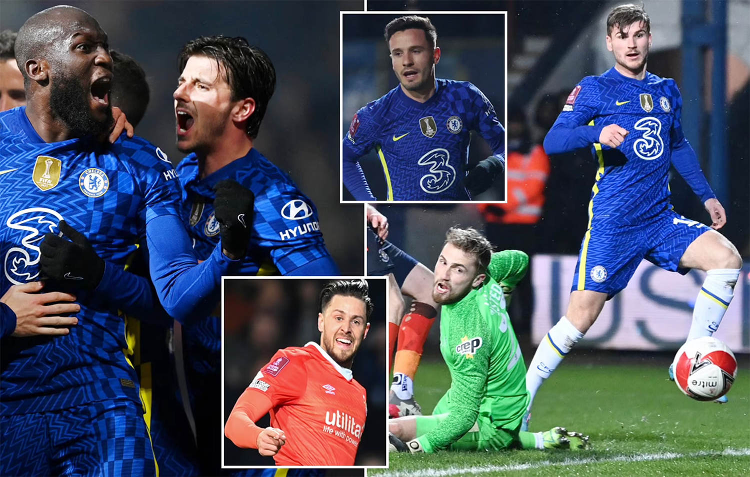 Chelsea, Liverpool cùng vào tứ kết FA Cup